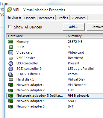 connect cisco virl to the internet